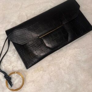 All Saints Ursa Leather Wallet/Clutch